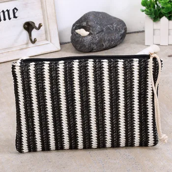 Bohemia Straw Clutch Purses Woman Beach Rattan Bag Elegant Female Braided Wallet Ladies Stripe Summer Knitted Envelope Bag 2020
Bohemia Straw Clutch Purses Woman Beach Rattan Bag Elegant Female Braided Wallet Ladies Stripe Summer Knitted Envelope Bag 2020