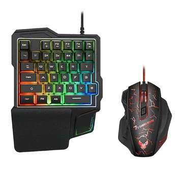 One-Handed Keyboard and Mouse Set Game Artifact Manipulator Keyboard Wired Keyboard and Mouse
One-Handed Keyboard and Mouse Set Game Artifact Manipulator Keyboard Wired Keyboard and Mouse