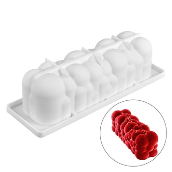kitchen Accessorie Great gift Silicone Mold 3D Cloud Bubble Cake Mold Chocolate Mousse Decor Tool Mould Bakeware Easy Clean
kitchen Accessorie Great gift Silicone Mold 3D Cloud Bubble Cake Mold Chocolate Mousse Decor Tool Mould Bakeware Easy Clean