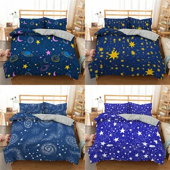 Homesky Starry Sky Bedding Sets Nordic Stars Duvet Cover Bedding Set Full King Single Queen Bed linen Bedclothes 3pcs Drop Ship
Homesky Starry Sky Bedding Sets Nordic Stars Duvet Cover Bedding Set Full King Single Queen Bed linen Bedclothes 3pcs Drop Ship