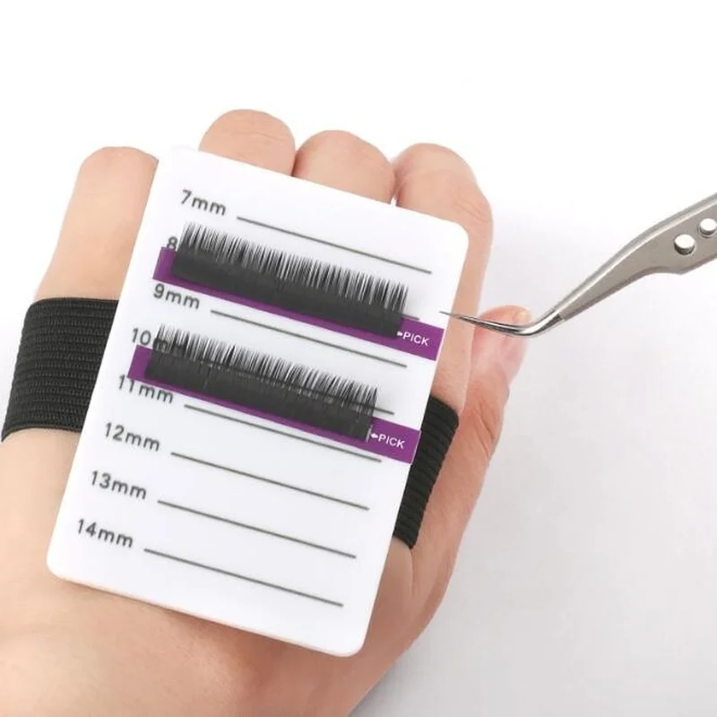 2 Styles Fake Individual Eyelashes Extensions Tray Strip Stand False Eye Lash Grafting Palette Hand Strap Plate Makeup Tool
2 Styles Fake Individual Eyelashes Extensions Tray Strip Stand False Eye Lash Grafting Palette Hand Strap Plate Makeup Tool