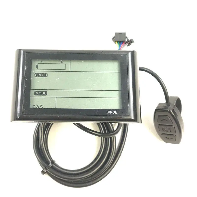 SOMEDAY Electric Bicycle Accessories Computer S900 Display Accessories for 24V36V48V Electric Bike Kit with LCD Display
SOMEDAY Electric Bicycle Accessories Computer S900 Display Accessories for 24V36V48V Electric Bike Kit with LCD Display