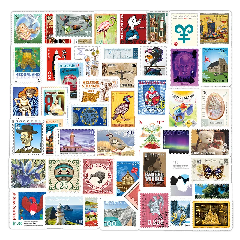 50PCS Stamp Cartoon Stickers Travel Landmark Building Postmark Postage Decals Sticker For DIY Suitcase Guitar Laptop Car Bike F5
50PCS Stamp Cartoon Stickers Travel Landmark Building Postmark Postage Decals Sticker For DIY Suitcase Guitar Laptop Car Bike F5