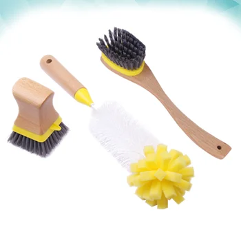 1 Set of 3 pcs Sponge Brushes Cleaners Washing Scrubber for Kitchen
1 Set of 3 pcs Sponge Brushes Cleaners Washing Scrubber for Kitchen