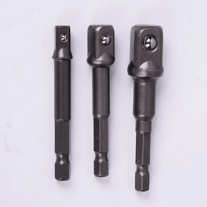 1/4" 3/8" 1/2" Inch Hex Shank Socket Adapter to Impact Driver Drill Bit Carbon Steel 3pcs/set Small Socket Tools
1/4" 3/8" 1/2" Inch Hex Shank Socket Adapter to Impact Driver Drill Bit Carbon Steel 3pcs/set Small Socket Tools