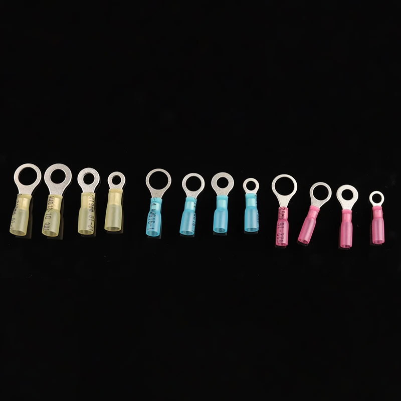 RNB1.25/RNB2-5/RNB5.5 Screw for Assortment wiring TerminalsHeat shrink Insulated Ring Terminals Wire Cable Electrical Crimp Conn
RNB1.25/RNB2-5/RNB5.5 Screw for Assortment wiring TerminalsHeat shrink Insulated Ring Terminals Wire Cable Electrical Crimp Conn