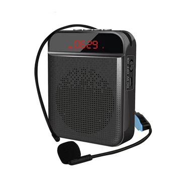 Portable Voice Amplifier Megaphone Wired Microphone Bluetooth Speaker Loudspeaker Support TF Card FM Radio For Teachers Guide
Portable Voice Amplifier Megaphone Wired Microphone Bluetooth Speaker Loudspeaker Support TF Card FM Radio For Teachers Guide