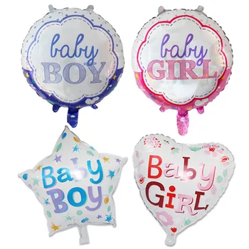 50pcs Cute baby shower foil balloons Baby Boy girl air Balloons for 1st Birthday Party Decorations Kids toy blue pink Baloon Toy 
50pcs Cute baby shower foil balloons Baby Boy girl air Balloons for 1st Birthday Party Decorations Kids toy blue pink Baloon Toy