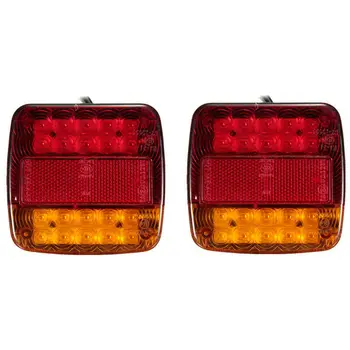 12V LED tail lights Super bright Brake Accessories Turn Signal Universal Truck Replacement
12V LED tail lights Super bright Brake Accessories Turn Signal Universal Truck Replacement