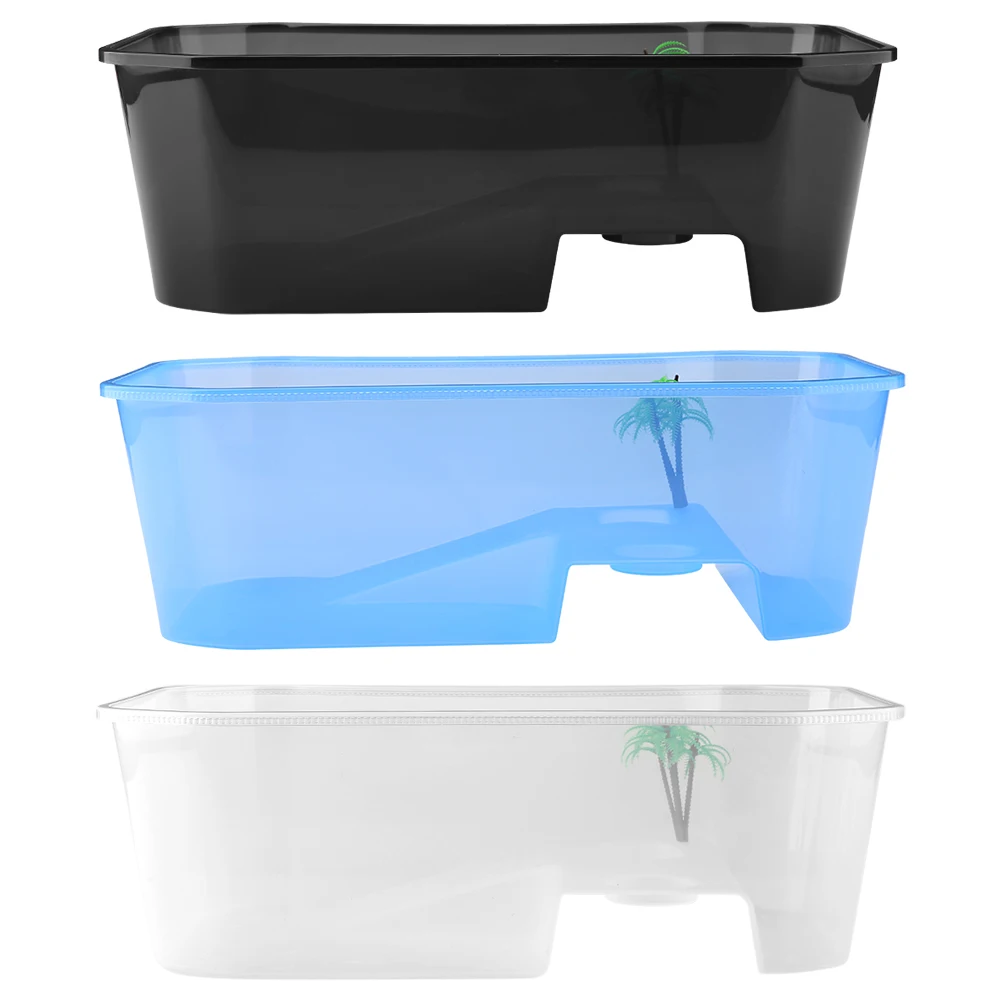 Top Quality 40*23*13cm Small Plastic Open Fish Tank with Basking Platform for Turtle Reptile reptile supplies gecko
Top Quality 40*23*13cm Small Plastic Open Fish Tank with Basking Platform for Turtle Reptile reptile supplies gecko
