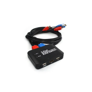 KVM switch HDMI switcher 2 in 1 out HD mouse and keyboard switcher KVM 2 port 4K AY86 black
KVM switch HDMI switcher 2 in 1 out HD mouse and keyboard switcher KVM 2 port 4K AY86 black