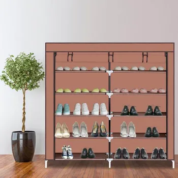 Multilayer Shoe Rack Detachable Dustproof Nonwoven Fabric Shoe Cabinet Home Standing Space-saving Stand Holder Shoes Organizer
Multilayer Shoe Rack Detachable Dustproof Nonwoven Fabric Shoe Cabinet Home Standing Space-saving Stand Holder Shoes Organizer
