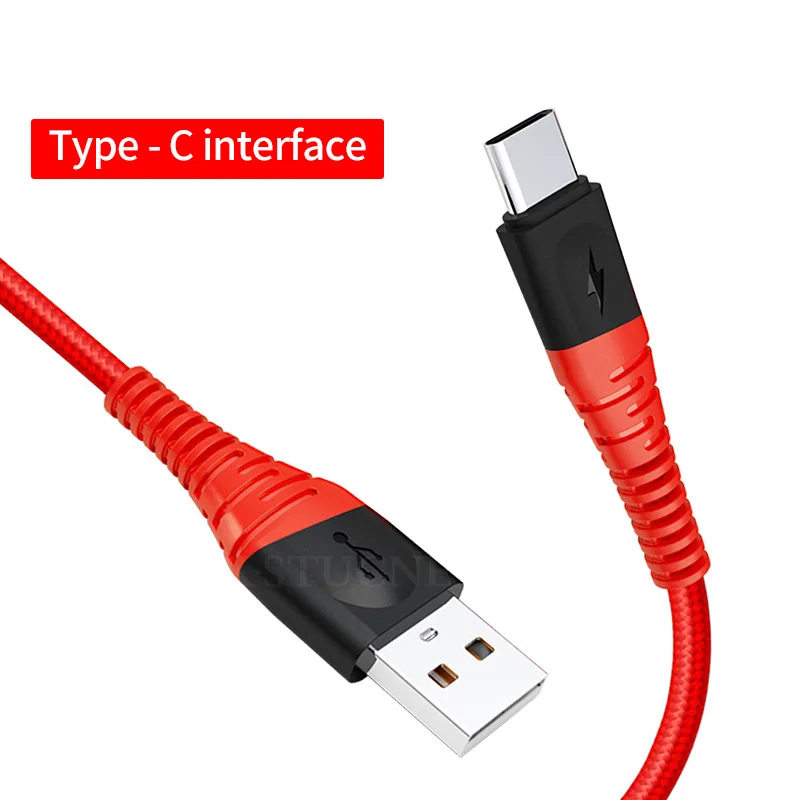 Type C Cable Fast Charge Wire Type-C for Samsung Galaxy S20 A51 A71 for Xiaomi Huawei Phone USB C Type-c Cables Data Nylon Cord
Type C Cable Fast Charge Wire Type-C for Samsung Galaxy S20 A51 A71 for Xiaomi Huawei Phone USB C Type-c Cables Data Nylon Cord