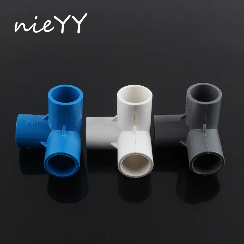2pcs PVC20mm Three-dimensional 3D Water Pipe Connector 3 Way Stereo Joint Tube Adapter Garden Irrigation Fitting DIY Shelf Joint
2pcs PVC20mm Three-dimensional 3D Water Pipe Connector 3 Way Stereo Joint Tube Adapter Garden Irrigation Fitting DIY Shelf Joint