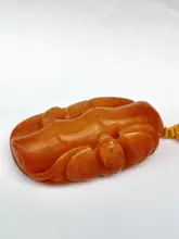 YIZHU CULTUER ART 100% Natural Hand-carved Chinese Jade Necklace Pendant Auspicious Bamboo Bat Trinket Gift
YIZHU CULTUER ART 100% Natural Hand-carved Chinese Jade Necklace Pendant Auspicious Bamboo Bat Trinket Gift