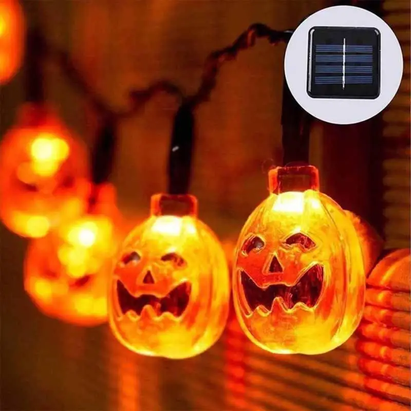 Halloween LED Pumpkin Fairy Light Solar String Light Decorative Lamp 10/20/30LED Christmas Tree Party Home Wedding Garland Decor
Halloween LED Pumpkin Fairy Light Solar String Light Decorative Lamp 10/20/30LED Christmas Tree Party Home Wedding Garland Decor
