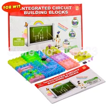 Integrated Circuit Building Blocks, Kit Assembled 120pcs,Edutainment Electronic Toy Age 8+,Alarm Sounds+Music+Light+Fan+FM Radio
Integrated Circuit Building Blocks, Kit Assembled 120pcs,Edutainment Electronic Toy Age 8+,Alarm Sounds+Music+Light+Fan+FM Radio