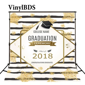 VinylBDS Photography Background Black and White Stripe Backdrops High School Doctorial Hat Photo Graduation Party Background
VinylBDS Photography Background Black and White Stripe Backdrops High School Doctorial Hat Photo Graduation Party Background