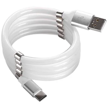 Type-C Magnetic Data Cable, Suitable for Android Magnetic Quick Charge Storage Data Cable
Type-C Magnetic Data Cable, Suitable for Android Magnetic Quick Charge Storage Data Cable