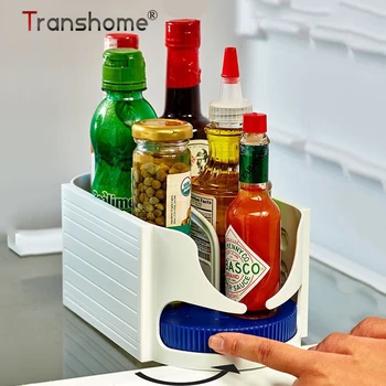 Transhome Rotating Swivel Organizer Storage Box Refrigerator Storage Box Kitchen Racks Multi-function Bathroom Storage Rack
Transhome Rotating Swivel Organizer Storage Box Refrigerator Storage Box Kitchen Racks Multi-function Bathroom Storage Rack