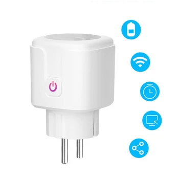 16A EU WiFi Smart Plug Socket with Power Energy Monitor APP Remote Control Scheduled Timing Setting Intelligent Sharing Socket
16A EU WiFi Smart Plug Socket with Power Energy Monitor APP Remote Control Scheduled Timing Setting Intelligent Sharing Socket