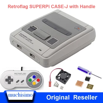 Retroflag SUPERPi CASE-J NESPi Case with Gamepad Cooling Fan Heatsink for Raspberry Pi 3B Plus 3B+ 3B European Version Original
Retroflag SUPERPi CASE-J NESPi Case with Gamepad Cooling Fan Heatsink for Raspberry Pi 3B Plus 3B+ 3B European Version Original