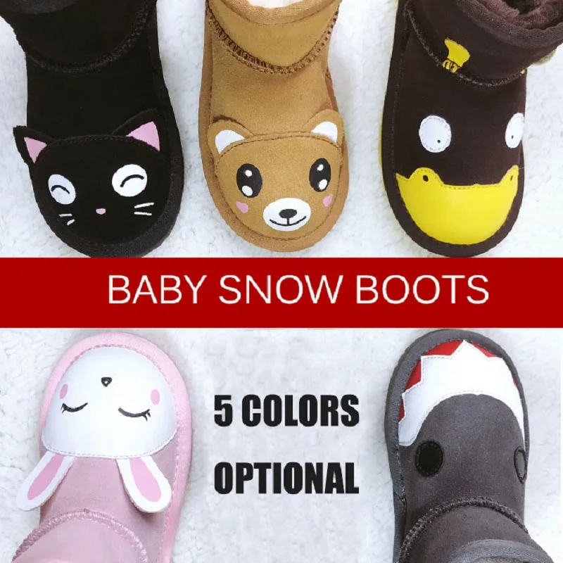 2019 New Children Warm Thick Plush Baby Boots Cartoon Animal Cute Snow Boots for Child Baby Boy Girl Kids Toddler Winter Shoes 
2019 New Children Warm Thick Plush Baby Boots Cartoon Animal Cute Snow Boots for Child Baby Boy Girl Kids Toddler Winter Shoes