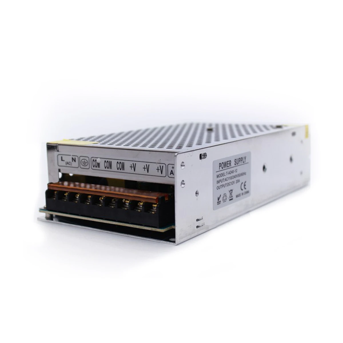 

BESDER 12V 20A 240W Switch Switching Power Supply for CCTV Camera for Security System 110-240V
