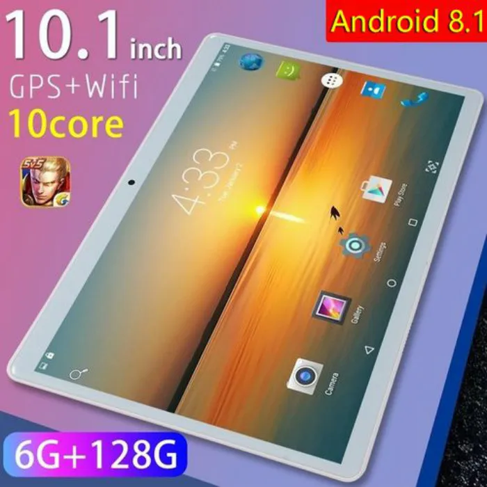 2020 10.1 Inch Android 8.1 1280*800 HD Screen Tablet Ten Core 6G RAM+128G ROM 4G Dual SIM Card Phone Wifi Tablets PC Dual Camera
2020 10.1 Inch Android 8.1 1280*800 HD Screen Tablet Ten Core 6G RAM+128G ROM 4G Dual SIM Card Phone Wifi Tablets PC Dual Camera