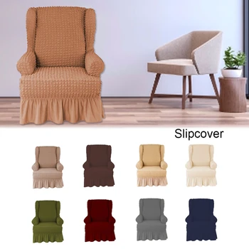 Wing Chair Armchair Cover Elastic Stretch Cover Solid Color Dust Cover For Chair Universal Sofa Slipcovers For Living Room
Wing Chair Armchair Cover Elastic Stretch Cover Solid Color Dust Cover For Chair Universal Sofa Slipcovers For Living Room