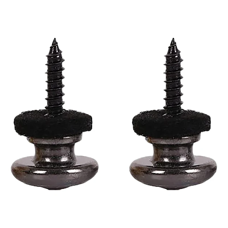 2PCS Wool Copper Guitar Strap Lock Locking Pegs Pins Mushroom Shape End Button for Acoustic Classical Electric Bass Guitar Ukule
2PCS Wool Copper Guitar Strap Lock Locking Pegs Pins Mushroom Shape End Button for Acoustic Classical Electric Bass Guitar Ukule