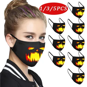 1/3/5PCS Adults Washable Halloween Funny Expression Prints Mask Face Cover Breathable Face Mask Washable Mouth Mask Mask Cloth
1/3/5PCS Adults Washable Halloween Funny Expression Prints Mask Face Cover Breathable Face Mask Washable Mouth Mask Mask Cloth