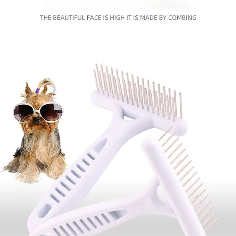 Pet Dog Comb Brush Short Hair Loss Removal Cat and Dog Brush Grooming Tool Massage Professional Combing Rake Pets Cat Supplies 
Pet Dog Comb Brush Short Hair Loss Removal Cat and Dog Brush Grooming Tool Massage Professional Combing Rake Pets Cat Supplies