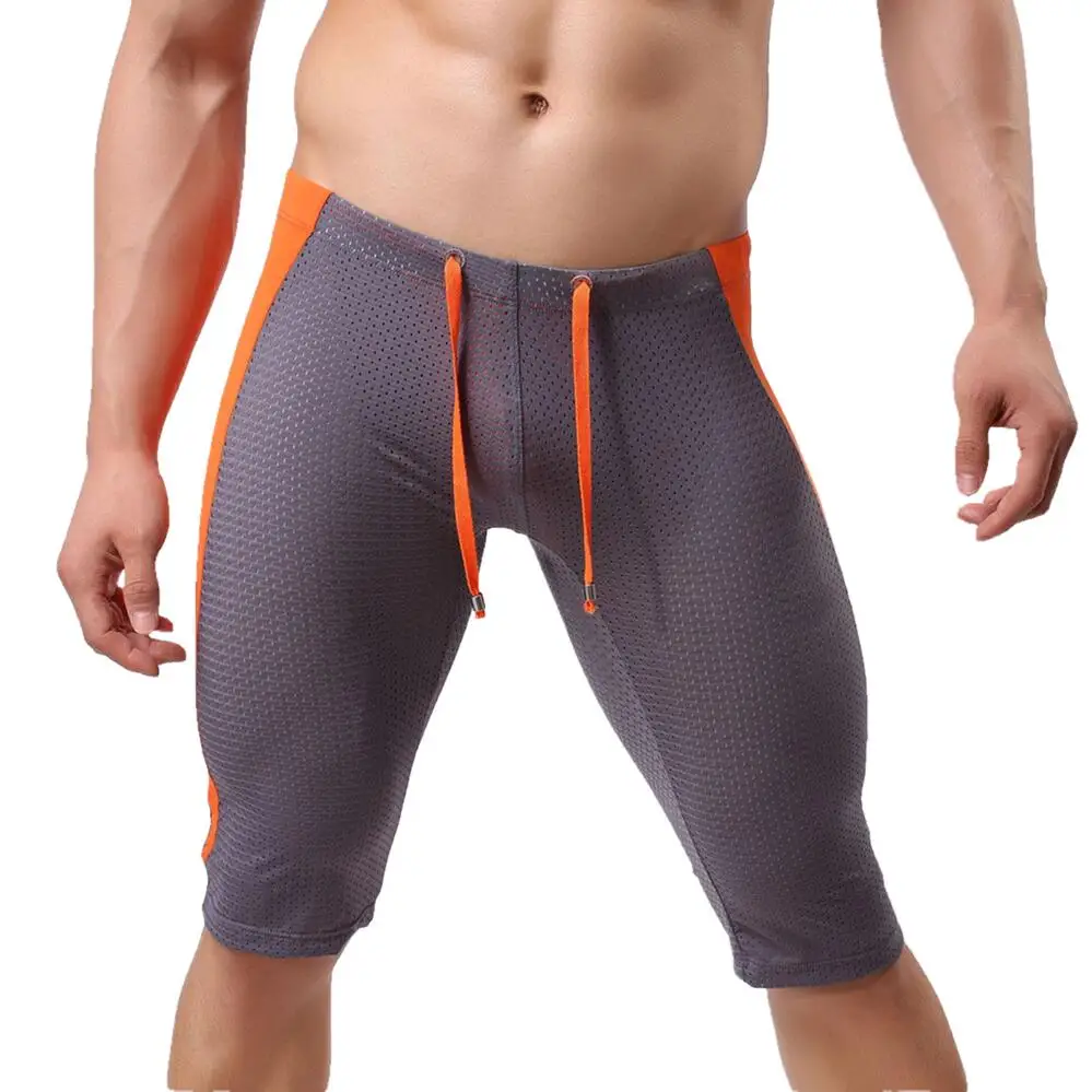 Brave Person Swimwear Men Sexy Swimming Shorts Mesh Breathable Knee-length Surf Beach Shorts Swimsuit Men's Trunks Shorts
Brave Person Swimwear Men Sexy Swimming Shorts Mesh Breathable Knee-length Surf Beach Shorts Swimsuit Men's Trunks Shorts