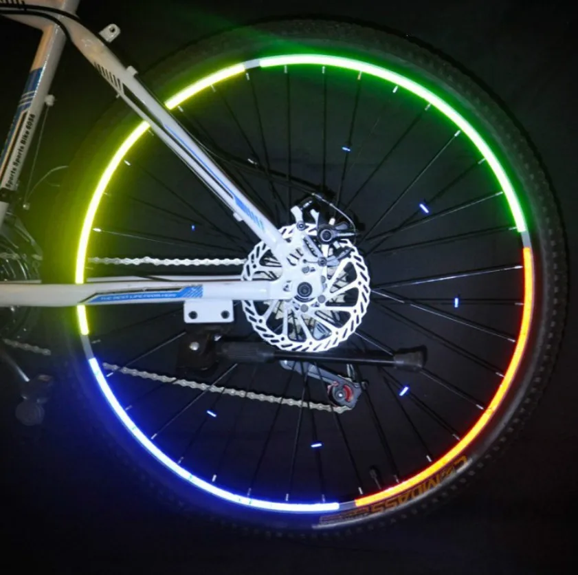 DIY Colorful Cycling Reflective Stickers Mountain Dead Fly Night Light Hot Wheels Rim Tire Decoration Bike accessories
DIY Colorful Cycling Reflective Stickers Mountain Dead Fly Night Light Hot Wheels Rim Tire Decoration Bike accessories