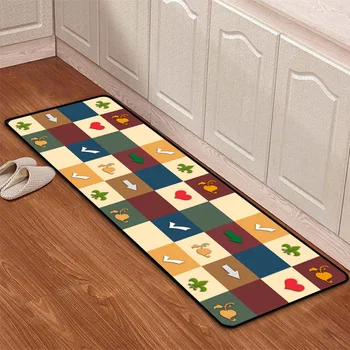 Kitchen Modern Simple Non-slip Floor Mats Door Long Absorbent Non Slip Doormat Kid's Room Soft Bedside Mat
Kitchen Modern Simple Non-slip Floor Mats Door Long Absorbent Non Slip Doormat Kid's Room Soft Bedside Mat