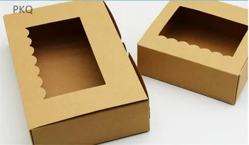 10pcs 2 Size DIY Paper Box with window Kraft Cardboard Paper Gift Box Cake Macaroon Packaging Box13.5*13.5*5cm /21.5*13.5*5cm
10pcs 2 Size DIY Paper Box with window Kraft Cardboard Paper Gift Box Cake Macaroon Packaging Box13.5*13.5*5cm /21.5*13.5*5cm
