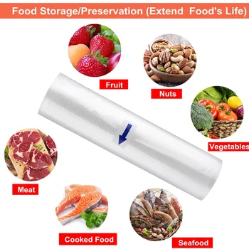 1Roll Vacuum Fresh-keeping Bag Sealer Food Storage Bags Packaging Film Bag Fruit Vegetable Food Cling 15/20/25/30x500cm 
1Roll Vacuum Fresh-keeping Bag Sealer Food Storage Bags Packaging Film Bag Fruit Vegetable Food Cling 15/20/25/30x500cm