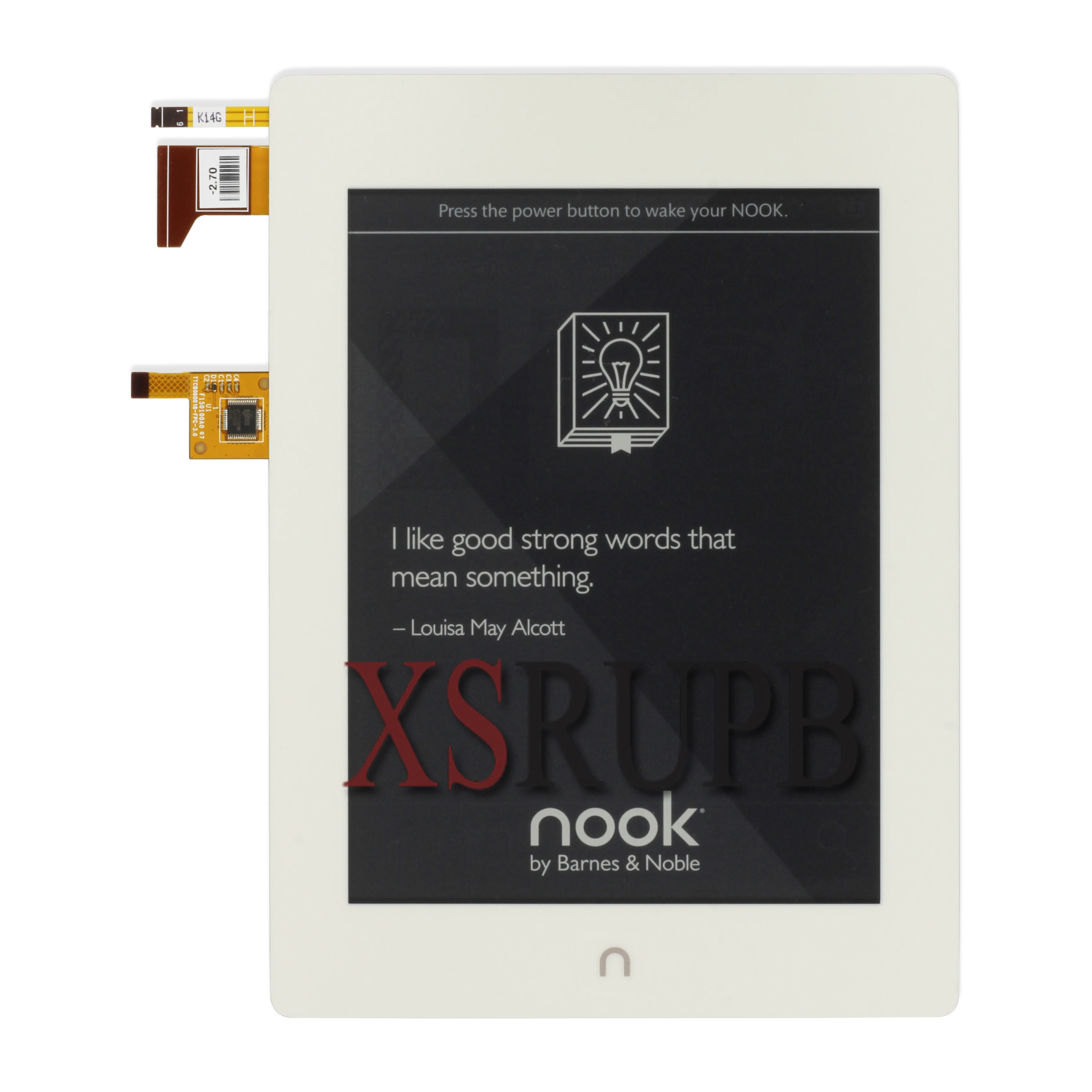 New 300PPi ED060KC1 6 inch ink Screen For Nook glowlight plus Nook 5 BNRV510 Ebook eReader Screen
New 300PPi ED060KC1 6 inch ink Screen For Nook glowlight plus Nook 5 BNRV510 Ebook eReader Screen