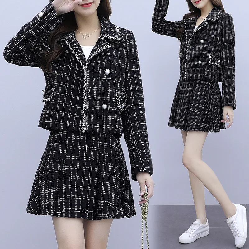 Photo Shoot Graceful Set Two-Piece 2019 Autumn New Style Western Style Goddess Tweed France Non-mainstream WOMEN'S Dress
Photo Shoot Graceful Set Two-Piece 2019 Autumn New Style Western Style Goddess Tweed France Non-mainstream WOMEN'S Dress