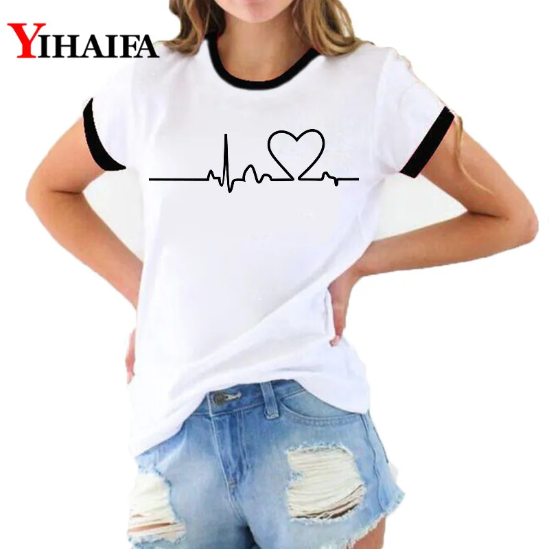 YIHAIFA New Women T-shirts Casual Harajuku Love Printed Summer Female Plus Size Short Sleeve Tee Shirt Woman Tops
YIHAIFA New Women T-shirts Casual Harajuku Love Printed Summer Female Plus Size Short Sleeve Tee Shirt Woman Tops