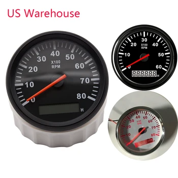 6K 8K Boat Tachometer Marine Tacho Meter Gauge LCD Hourmeter 12V/24V 6000RPM 8000 RPM 85mm Gauge Car Tachometer Red Backlight 
6K 8K Boat Tachometer Marine Tacho Meter Gauge LCD Hourmeter 12V/24V 6000RPM 8000 RPM 85mm Gauge Car Tachometer Red Backlight