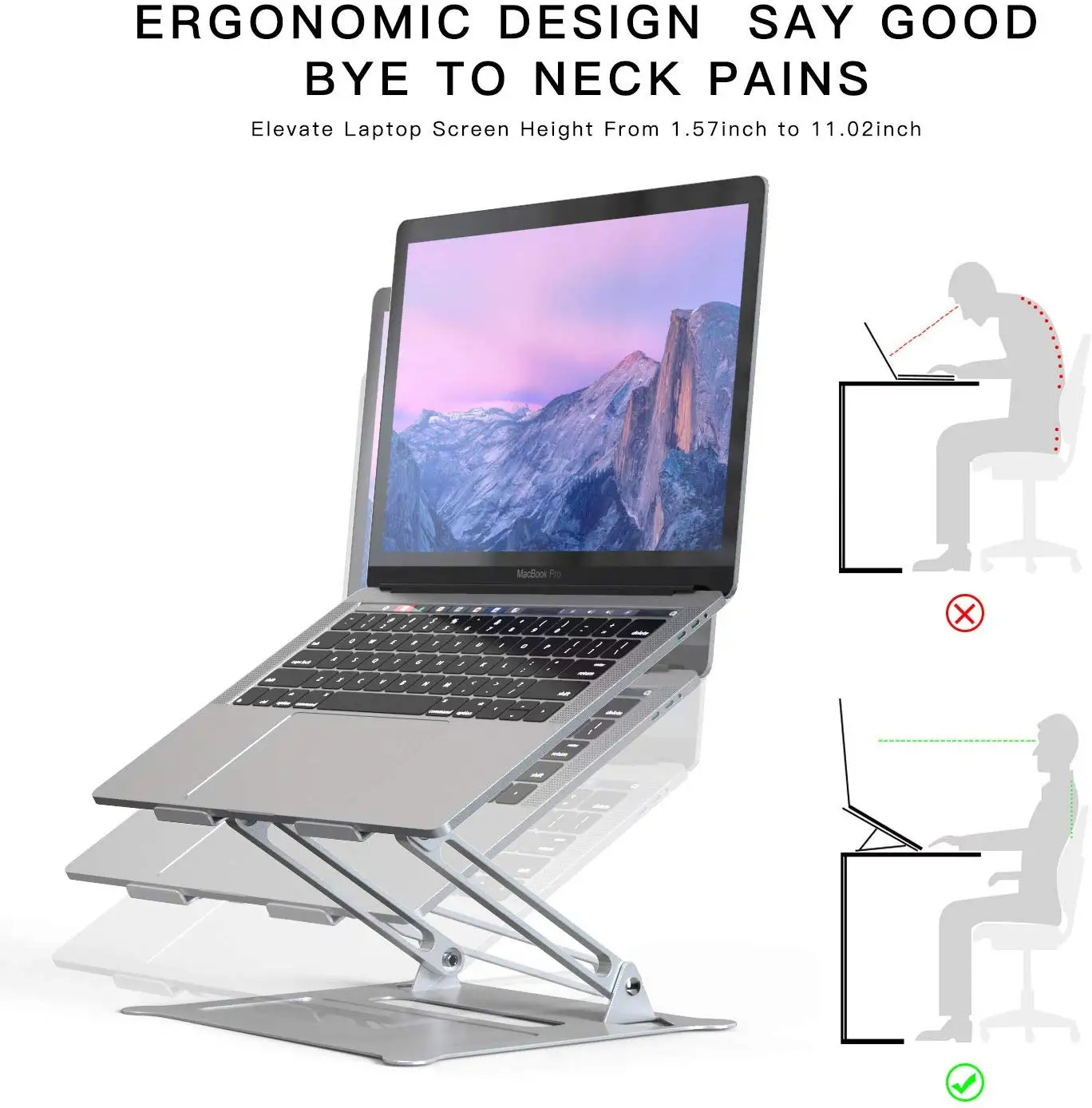 Cooling Storage Alloy Universal Computer Aluminum Adjustable Notebook Lifting Foldable Portable
Cooling Storage Alloy Universal Computer Aluminum Adjustable Notebook Lifting Foldable Portable