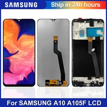 6.2" Original LCD For Samsung Galaxy A10 A105 A105F SM-A105F A105FN LCD Display Screen replacement Digitizer Assembly with Frame
6.2" Original LCD For Samsung Galaxy A10 A105 A105F SM-A105F A105FN LCD Display Screen replacement Digitizer Assembly with Frame
