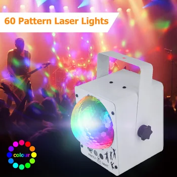 3LED 60 Pattern Remote Control Laser Projector Lights Sound Activated Rotating Disco KTV Ball Party Projection Stage Lamp
3LED 60 Pattern Remote Control Laser Projector Lights Sound Activated Rotating Disco KTV Ball Party Projection Stage Lamp