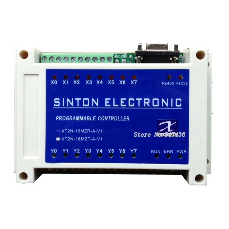 PLC controller with housing 51 single-chip serial port control board built-in power supply
PLC controller with housing 51 single-chip serial port control board built-in power supply