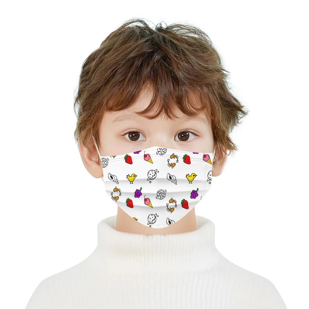 Одноразовые маски Пыленепроницаемая маска для лица детская с эластичной петлей