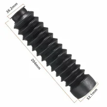 2pcs Fork Bellows Front Black Universal Off-road Motorcycle Rubber Boot Dust Cap 13 Section Waterproof Durable Practical
2pcs Fork Bellows Front Black Universal Off-road Motorcycle Rubber Boot Dust Cap 13 Section Waterproof Durable Practical