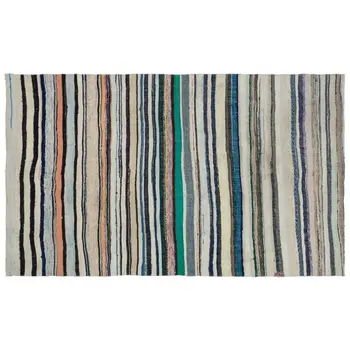 Handmade Multicolor Vintage English Striped Rug Area Rug 203x338 Cm-6'8''X11'1''
Handmade Multicolor Vintage English Striped Rug Area Rug 203x338 Cm-6'8''X11'1''