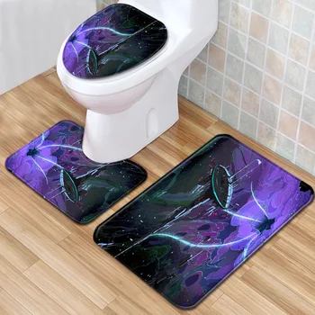 Cartoon Bathroom Mat Three-Piece Bathroom Carpet Toilet Mat Set Door Mat Bathroom Non-Slip Mat Spot
Cartoon Bathroom Mat Three-Piece Bathroom Carpet Toilet Mat Set Door Mat Bathroom Non-Slip Mat Spot